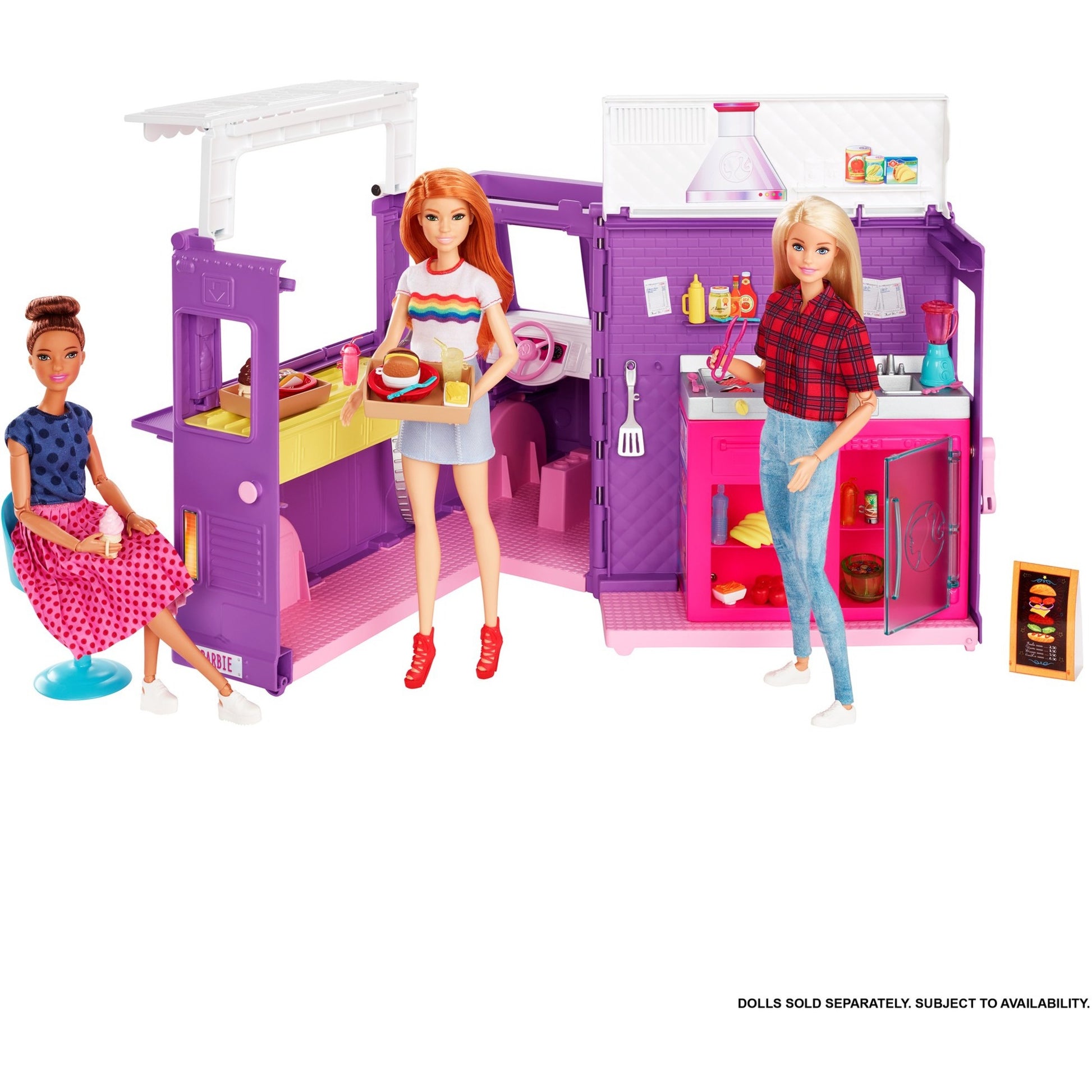 Camion de nourriture Mattel