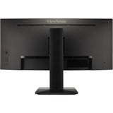 Moniteur d'accueil incurvé Viewsonic UwQHD avec commutateur KVM VG3419C 34 ultra-large (noir (mat), 1x HDMI, 1x port d'affichage, USB-A, USB-B, USB-C, LAN, audio) - afbeelding 6
