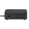 Station d'accueil Club 3D 12-1 USB-C® Quad DisplayLink (noir)