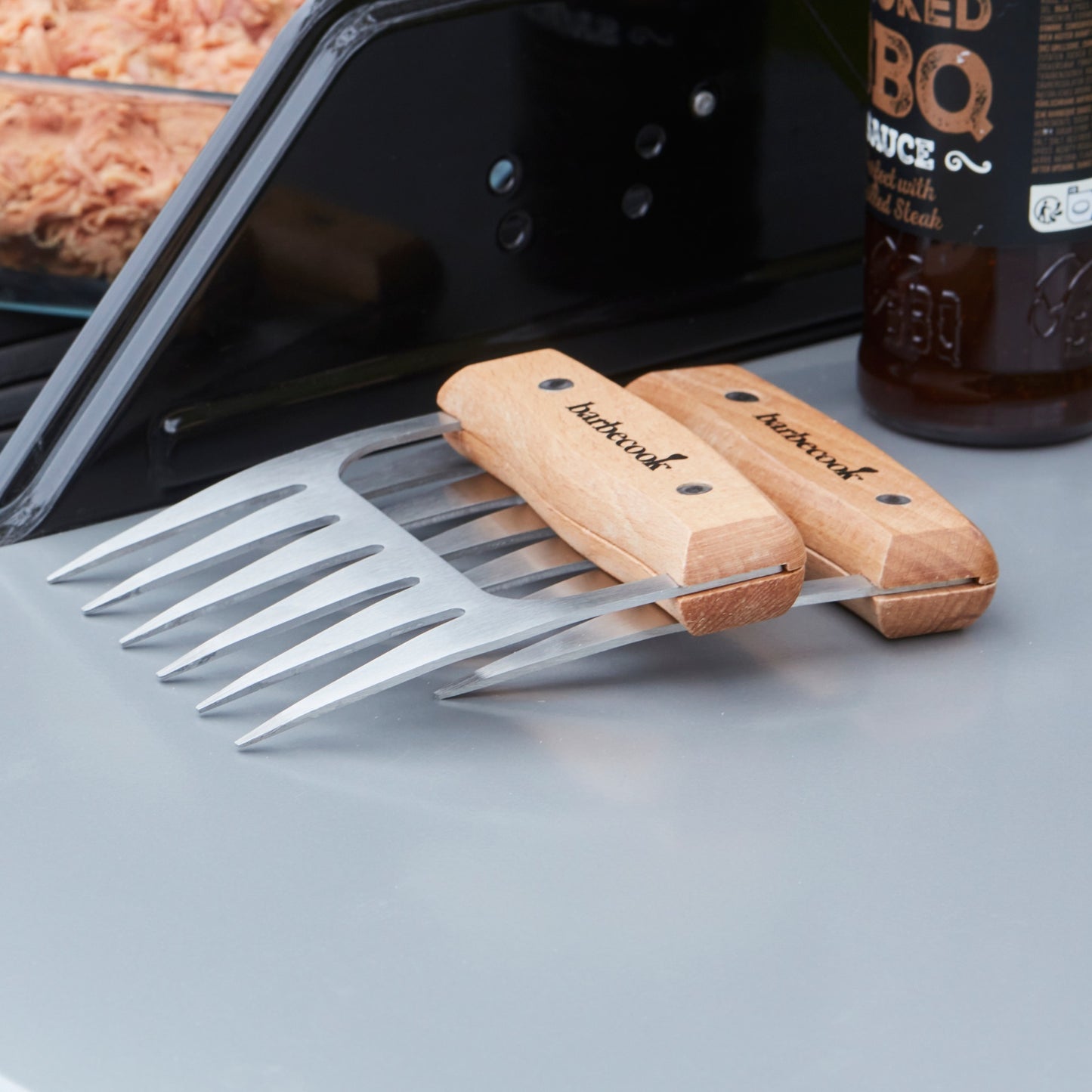 BarbeCook Ensemble de 2 griffes de viande