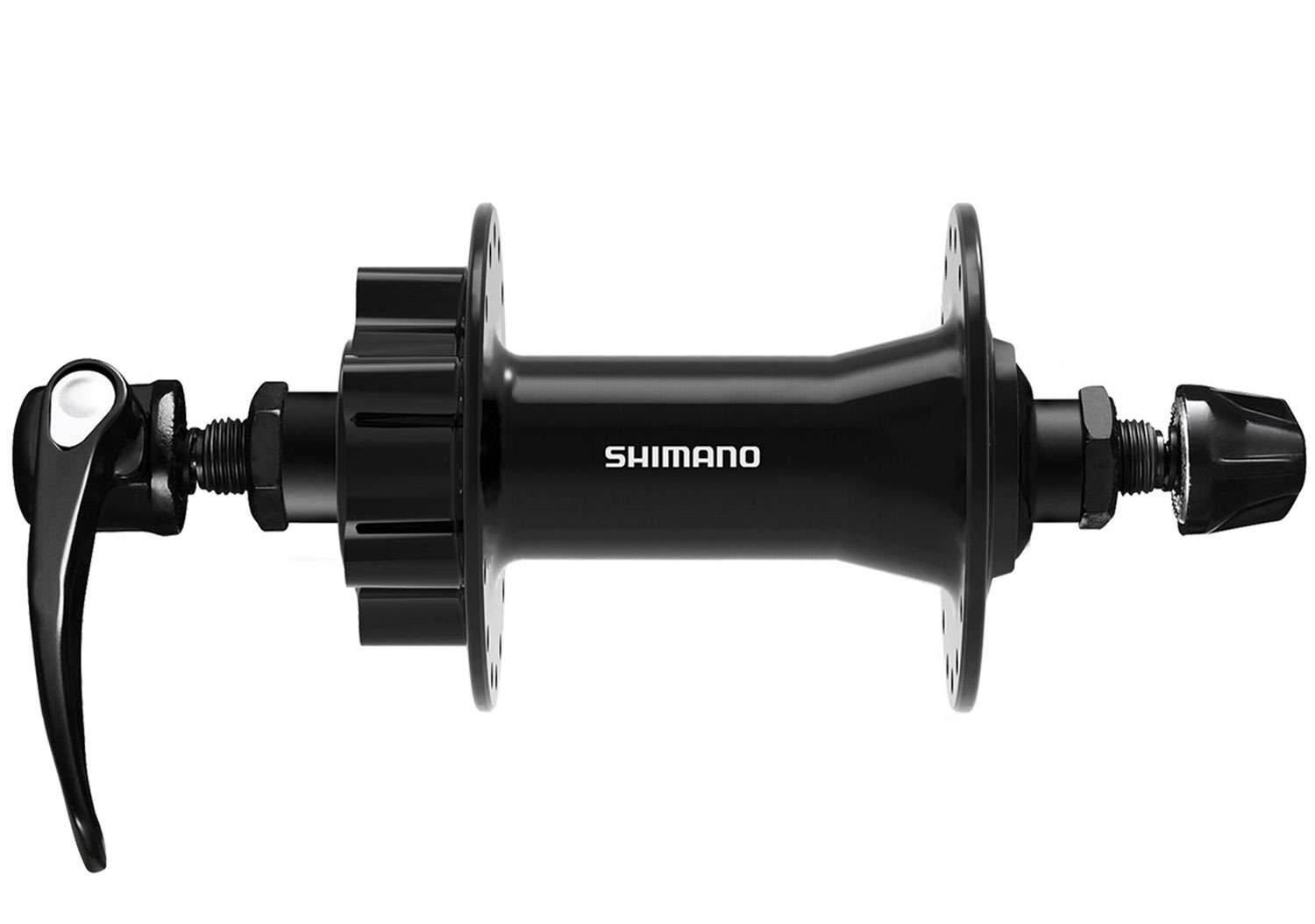 Moyeu avant Shimano HB-QB400 à 6 boulons