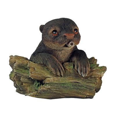 Ubbink Ubbink Floating Spray Figure Otter sur le tronc d'arbre