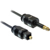 Dellock Toslink mâle -> toslink mini 3,5 mm, 2m