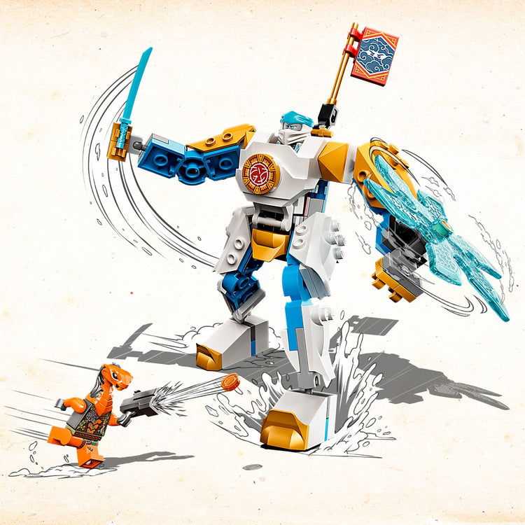 Lego Ninjago - Jouet de construction Power-Up Mech EVO de Zane (71761)