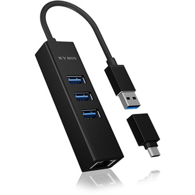 ICY BOX IB-HUB1419-LAN