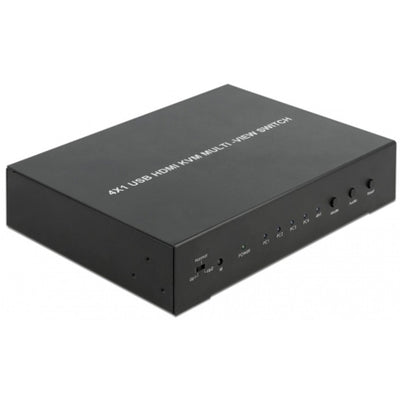 Dellock KVM 4-en-1 Multiview Switch 4x HDMI avec USB