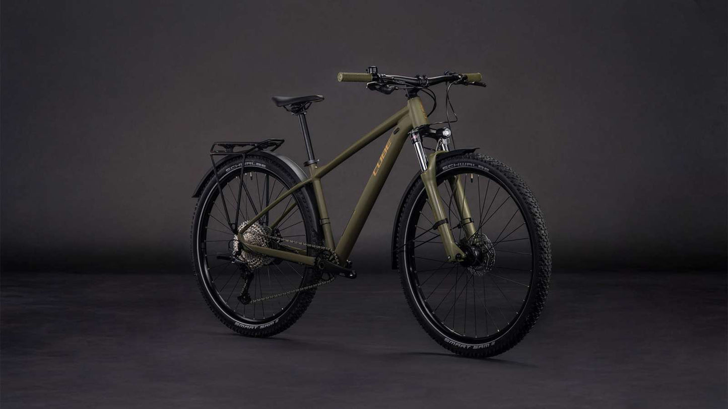 Cube aim slx fe dustyolive'n'gold