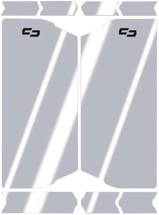 Film de protection de fourche anti-rayures Unleazhed - transparent mat