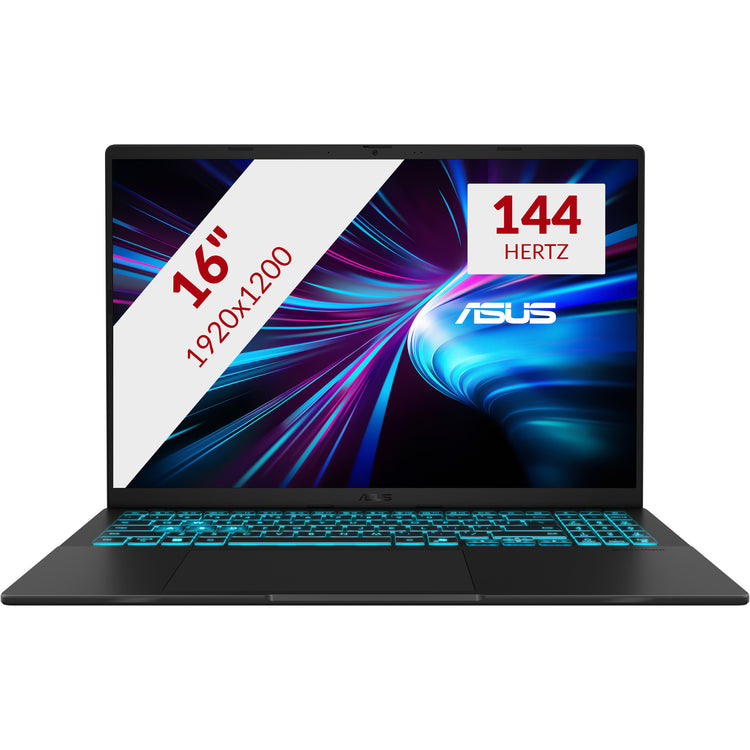 Ordinateur portable de jeu Asus v16 fx3607vp-rp003ws 16 (noir | core 7 240h | rtx 5070 | 16 go | SSD 1 to)
