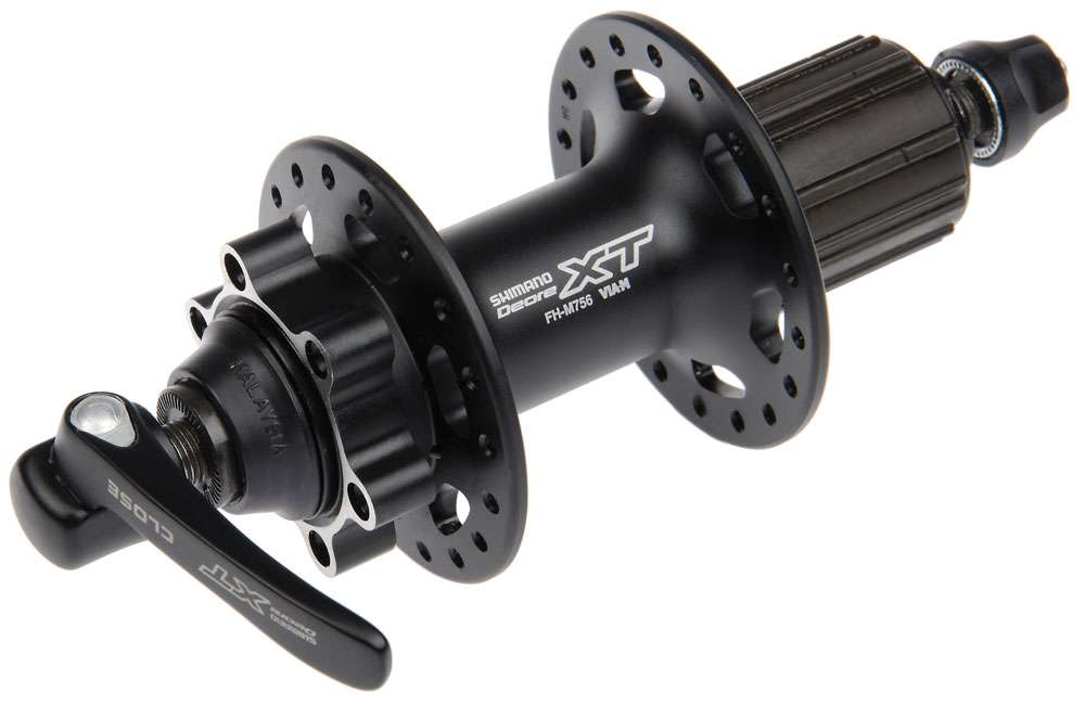 Moyeu arrière Shimano xt fh-m756a 6 boulons