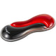 Kensington slim duo gel souris trackball repose-poignet support de poignet (rouge noir)
