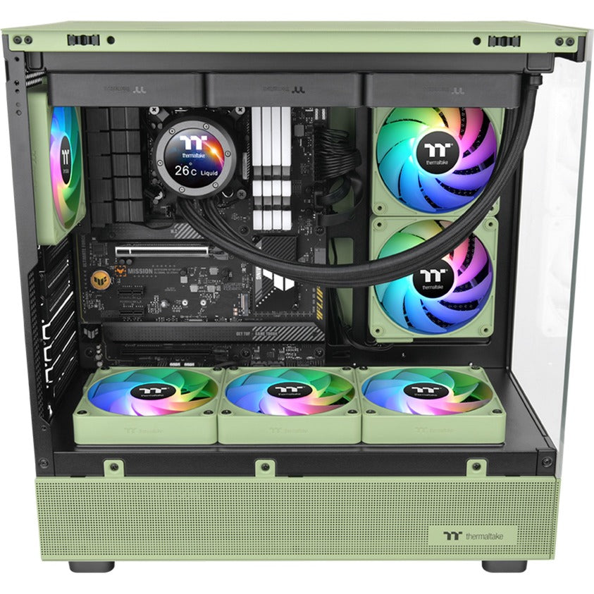 Thermaltake ct120 ex reverse argb synchiste pc refroidissement ventilateur matcha