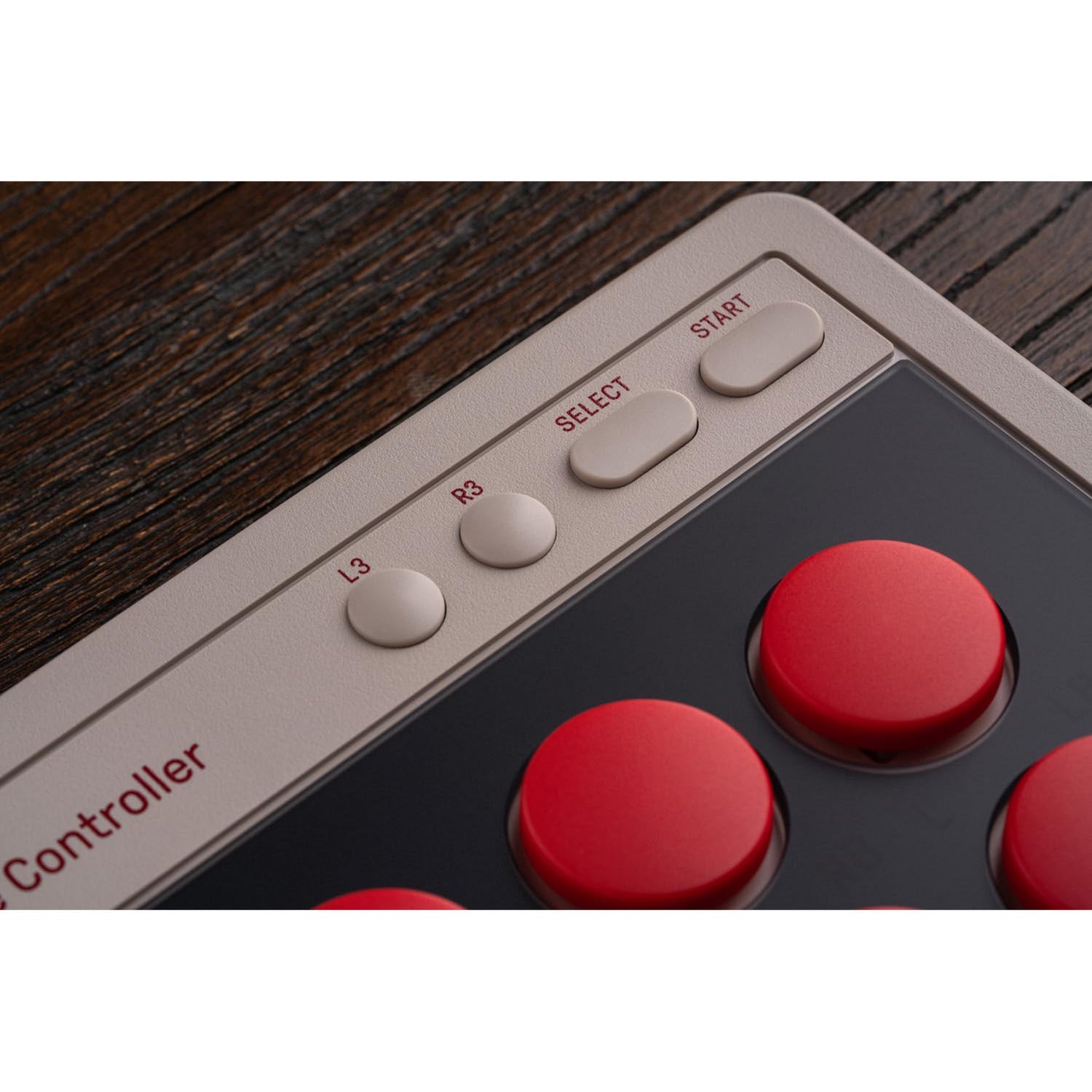 Manette d'arcade 8bitdo (gris rouge, usb bluetooth 2,4 ghz, nintendo switch, pc)