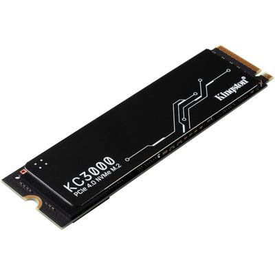 SSD Kingston KC3000 2 To (noir, SkC3000S 2048G, PCIe 4.0 NVMe, M.2 2280)