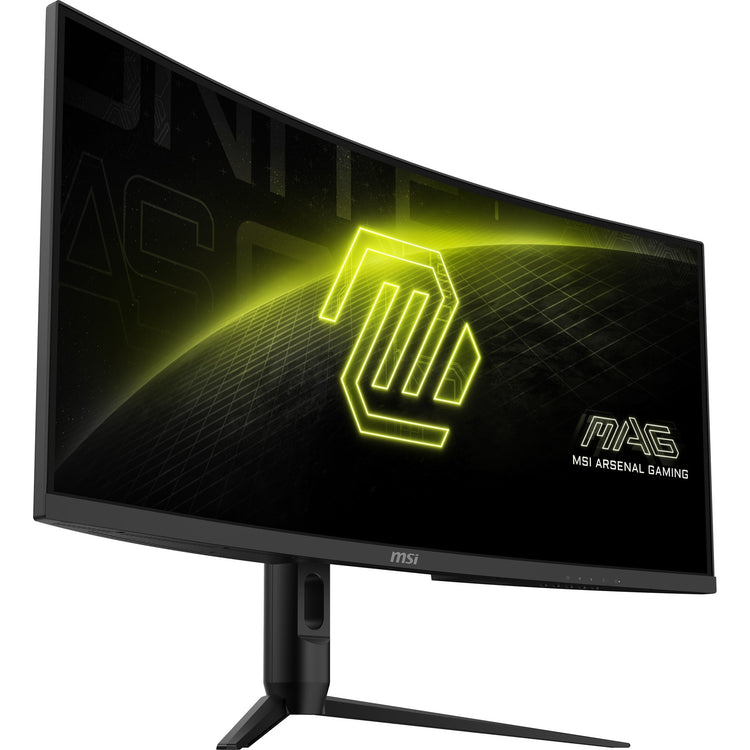 Moniteur de jeu ultra-large incurvé MSI Mag 342CQR E2 34 (noir, 2x HDMI, Display Port, 180 Hz)