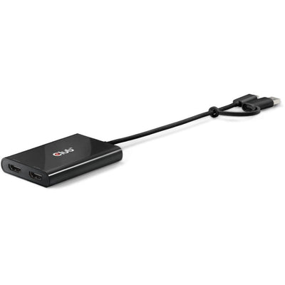 Club 3D USB-C à 2x séparateur vidéo HDMI avec DisplayLink