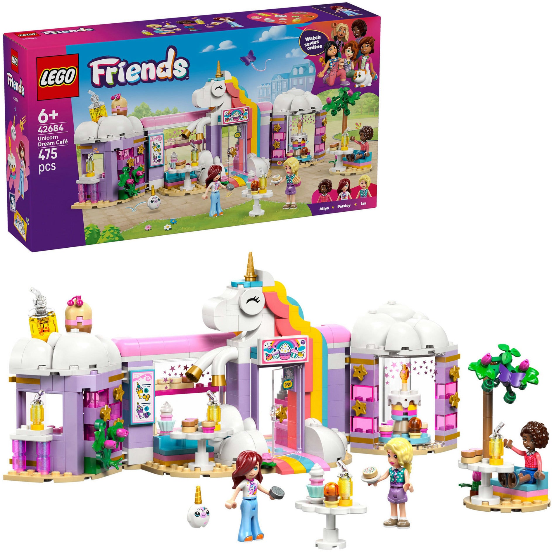 Lego Friends 42684 Le café de rêve de la licorne
