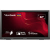 Viewsonic Moniteur tactile IR TD2223-2 22 (noir, HDMI, VGA, DVI, USB-A, USB-B)