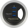 Dellock In-Desk Hub 3 Port USB 3.0 + 2 SLOT SD Carte Reader