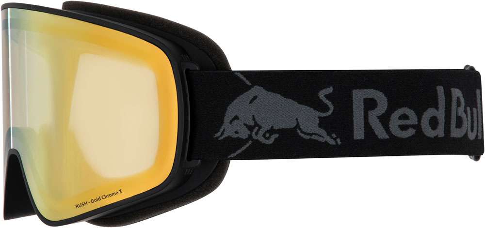 Red bull spect eyewear rush-16gox marron or chrom x - masque de ski