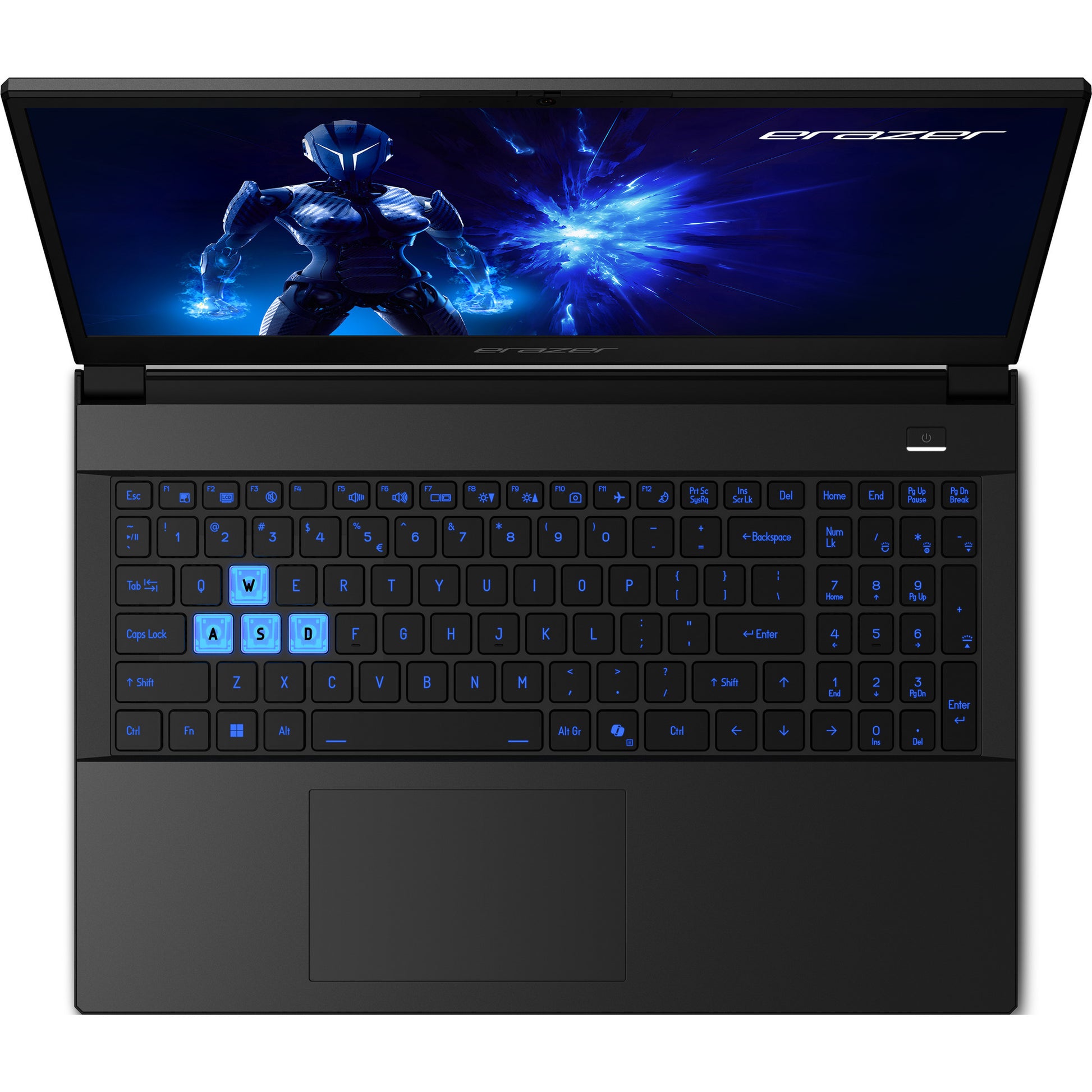 Erazer adjoint 15 p1 md62761 15.6 ordinateur portable de jeu (noir | core 7 250h | rtx 5060 | 16 go | SSD 1 to)