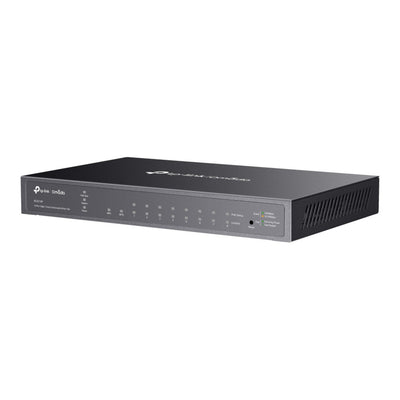 Tp-link omada sg2210p commutateur intelligent gigabit 10 ports (noir, 8x poe+, 2x gigabit sfp)