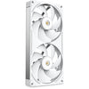 Nzxt performance fan f280x ventilateurs de boîtier rgb (blanc, 2 pièces, 280 x 140 x 30 mm, pwm)