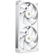 Nzxt performance fan f280x ventilateurs de boîtier rgb (blanc, 2 pièces, 280 x 140 x 30 mm, pwm) - afbeelding 5