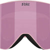 Bliz flow brown w pink multi - masque de ski