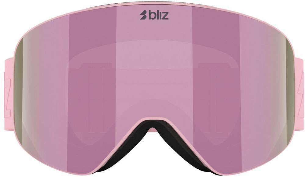 Bliz flow brown w pink multi - masque de ski