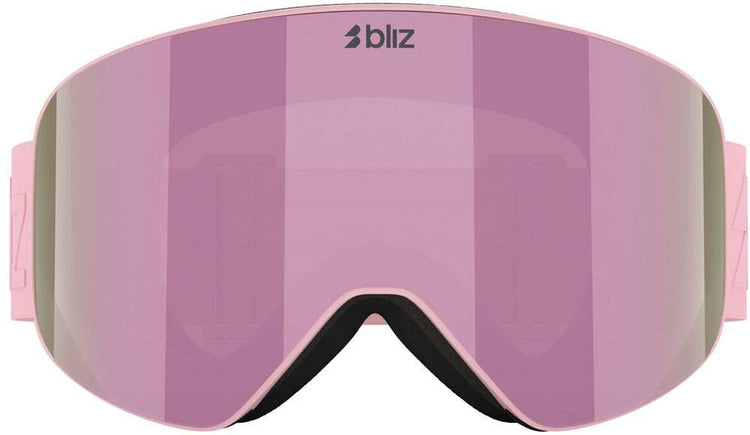 Bliz flow brown w pink multi - masque de ski
