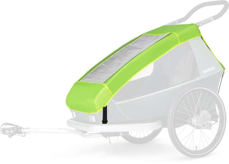 Housse de pluie Croozer pour remorque vélo enfant monoplace