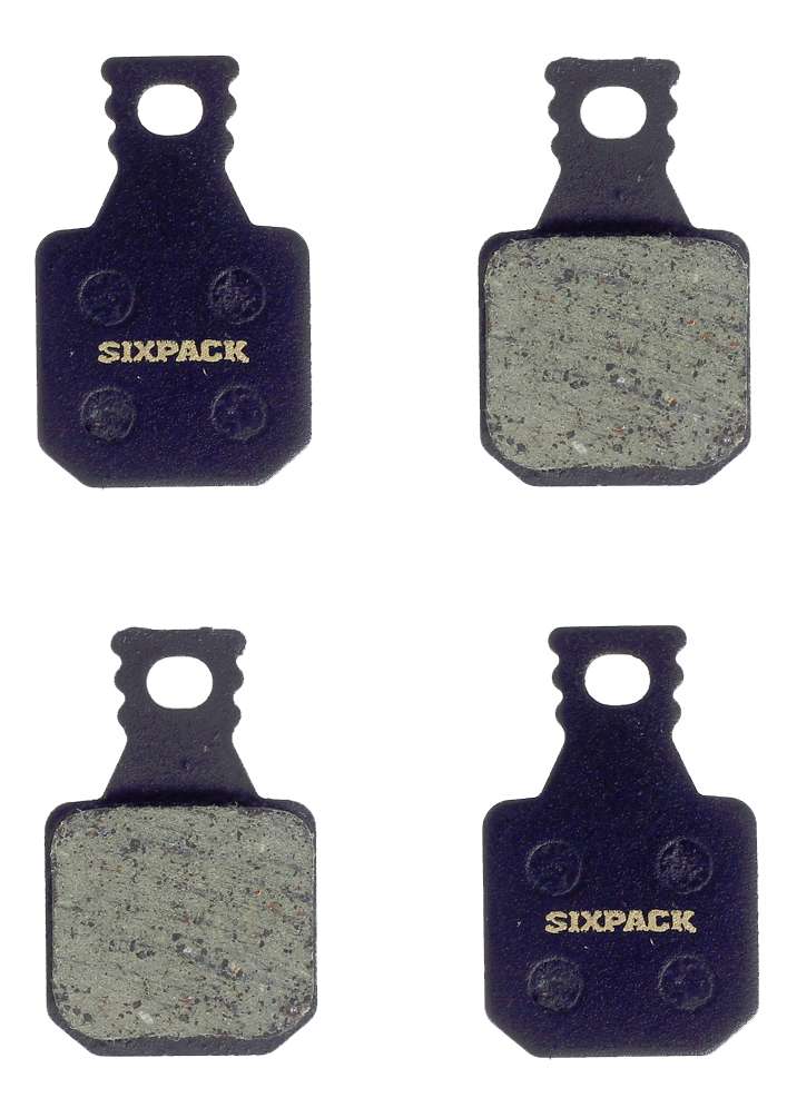 Plaquettes de frein à disque semi-métalliques Sixpack racing pour magura mt7