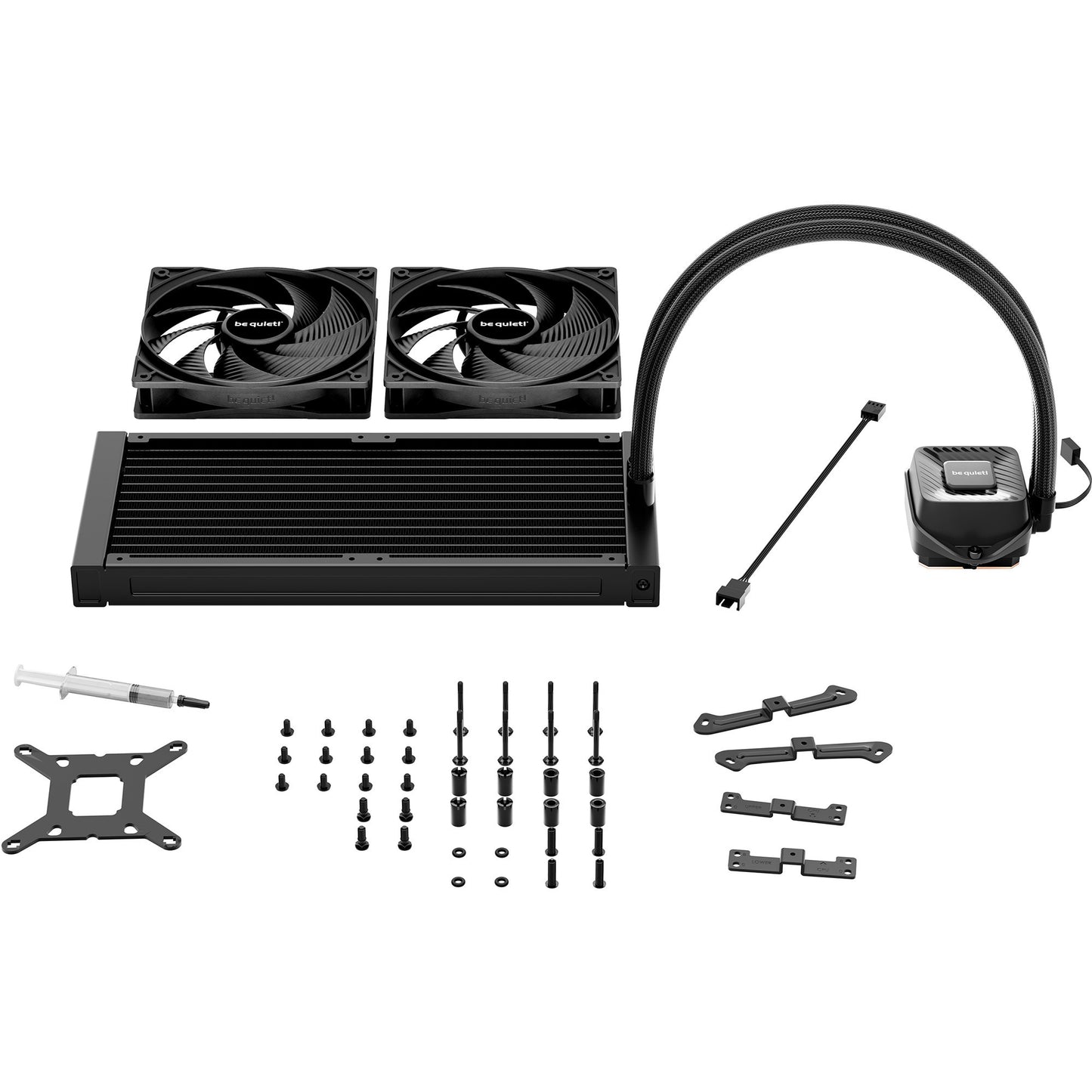 Soyez silencieux! refroidissement par eau pure loop 3 280 (noir, pwm)