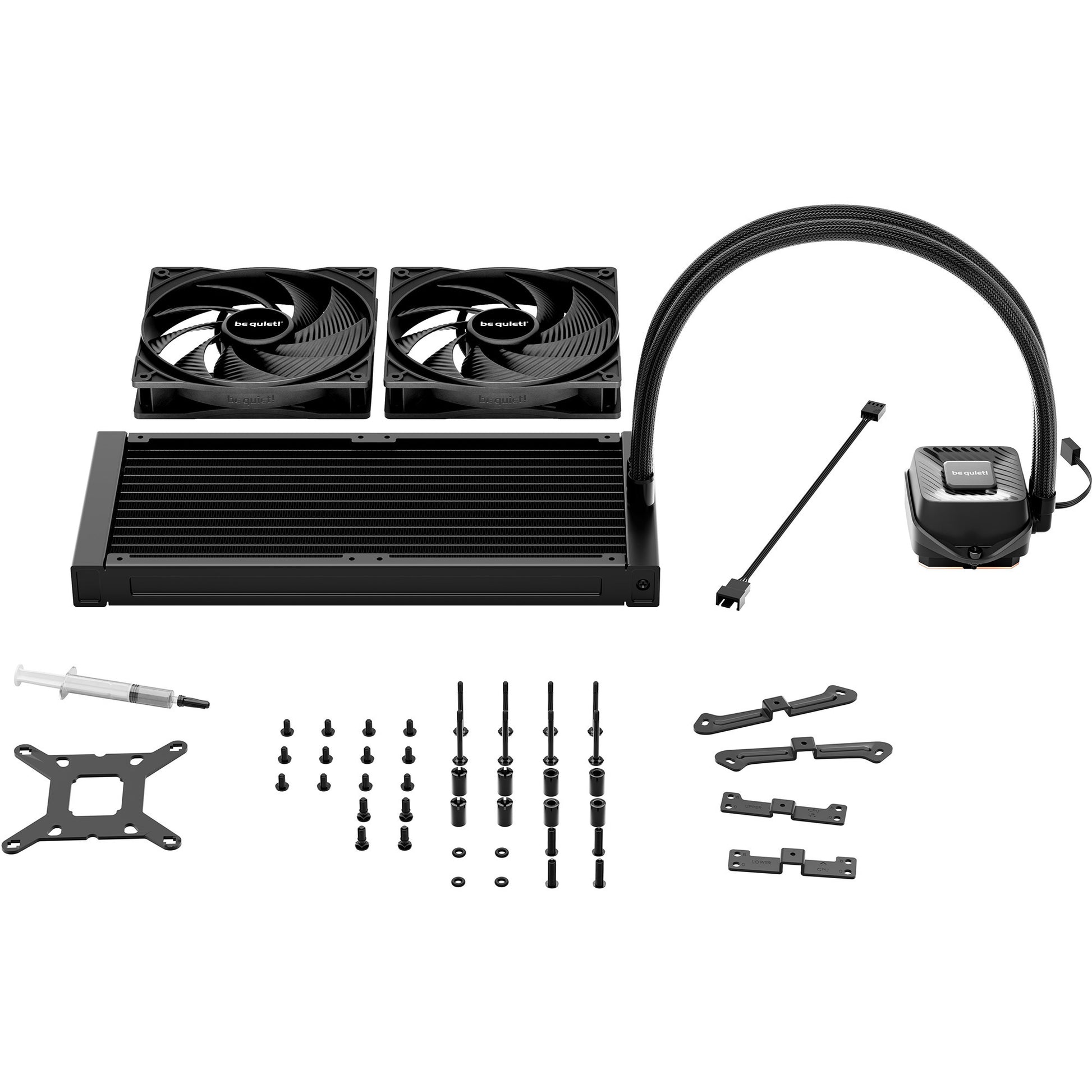 Soyez silencieux! refroidissement par eau pure loop 3 280 (noir, pwm)