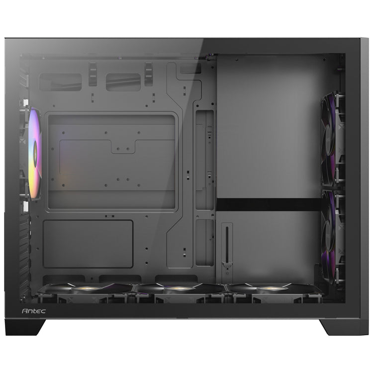 Antec Flux M mini tower housing (black | 1x USB-A | 1x USB-C | tempered glass)