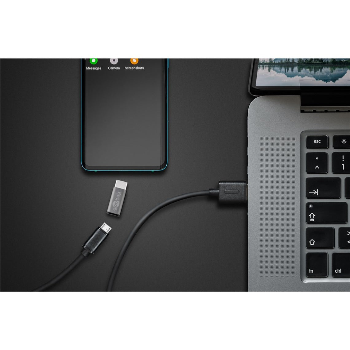 Adaptateur GOOBAY USB-C à micro-USB