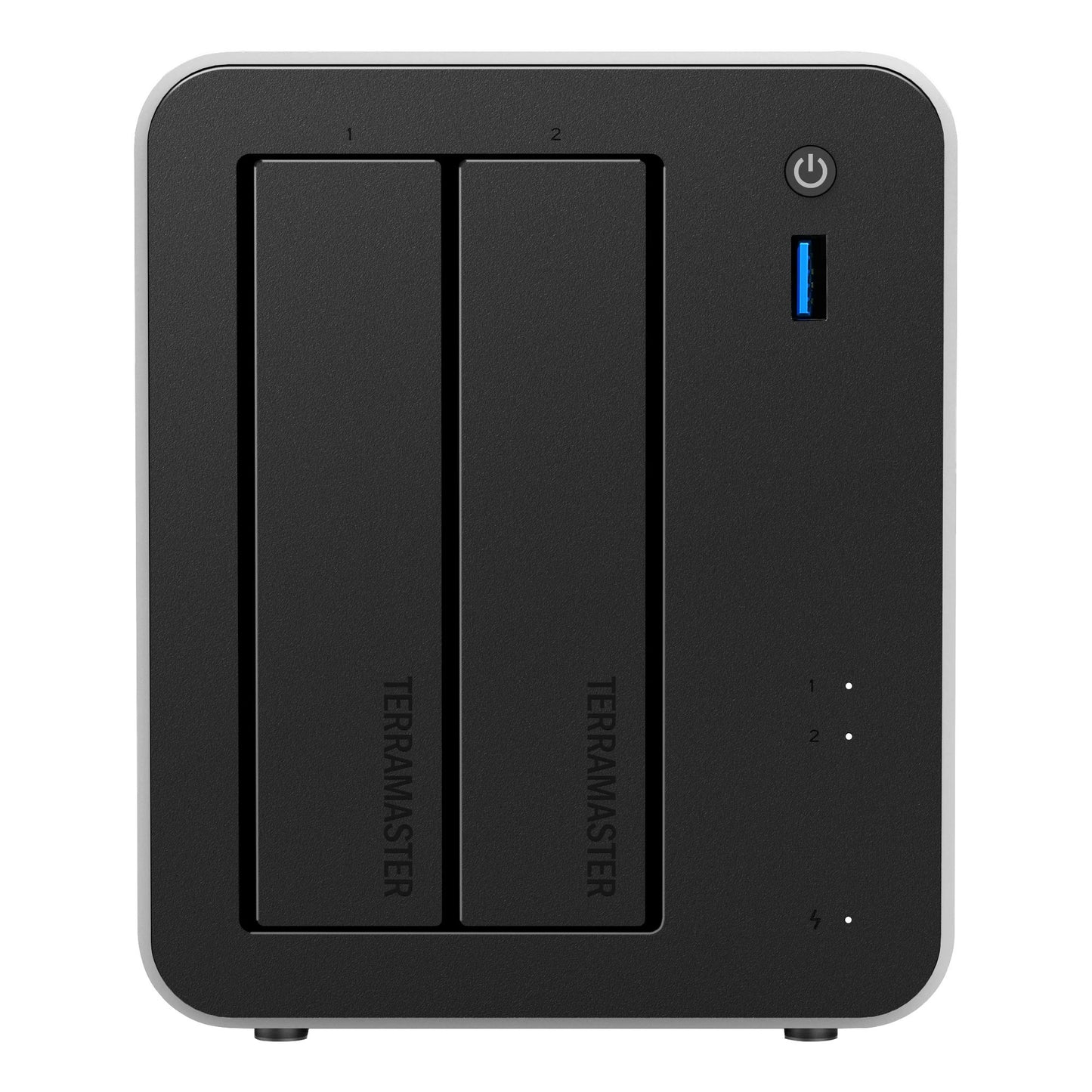 Terramaster f2-425 plus nas (blanc, 2x 5GBe, HDMI, USB)