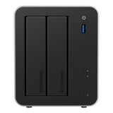 Terramaster f2-425 plus nas (blanc, 2x 5GBe, HDMI, USB)