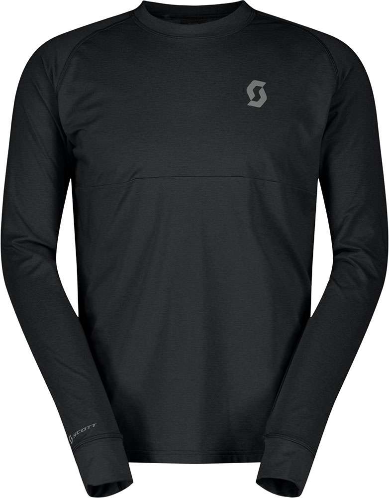 Scott trail storm warm light - maillot vtt manches longues