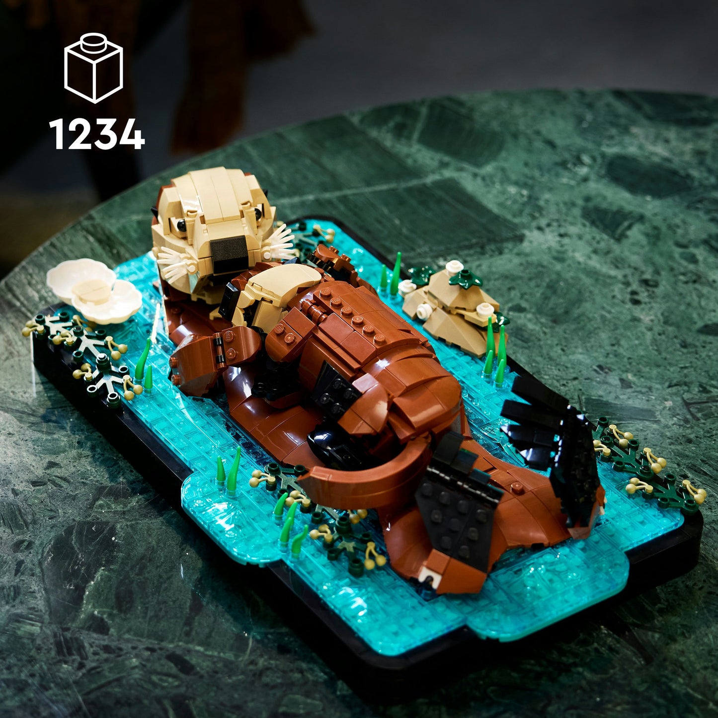 Lego ideas 21366 loutre de mer flottante