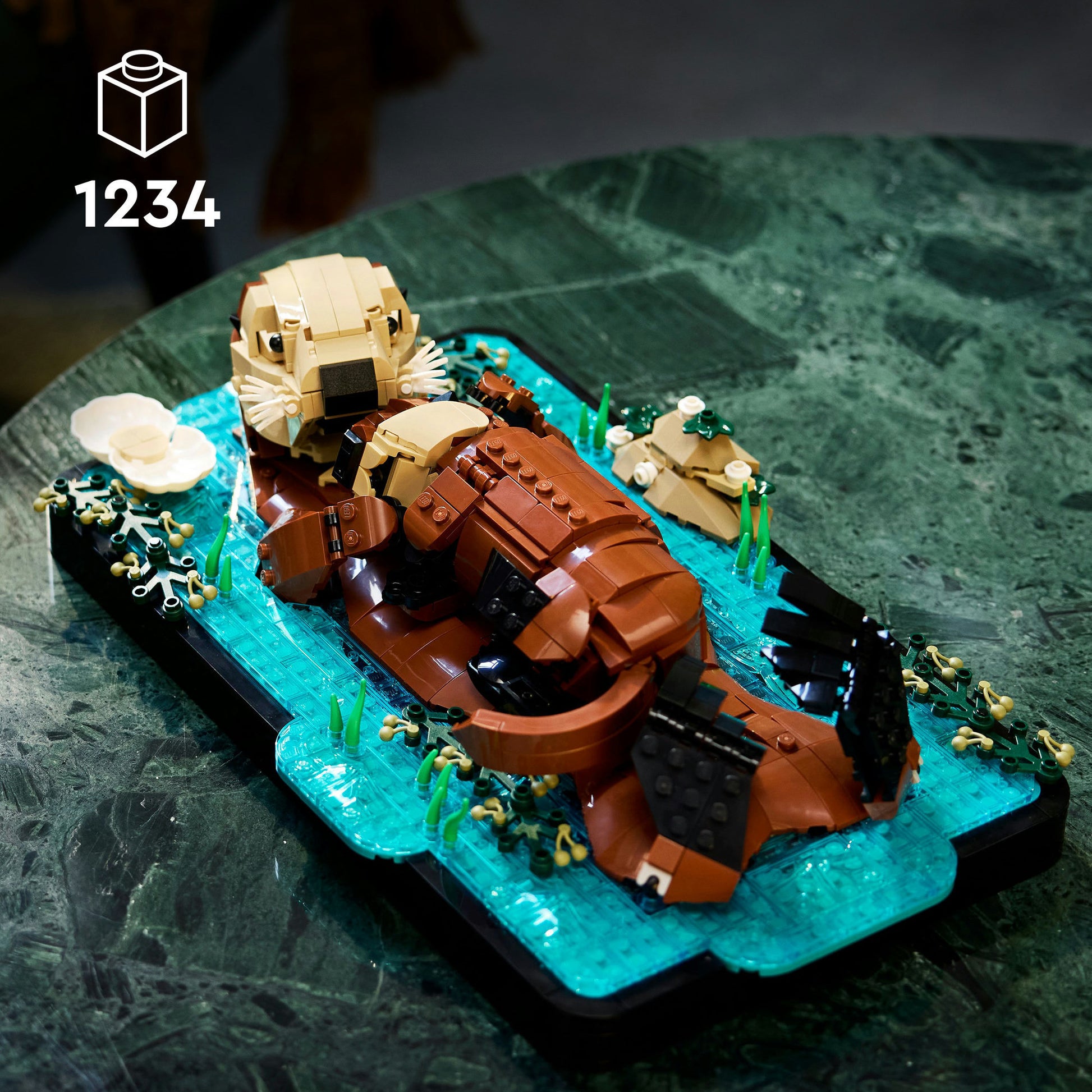Lego ideas 21366 loutre de mer flottante