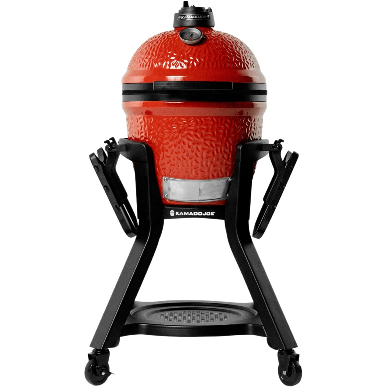 Kamado Joe Joe Jr-kar avec des tables latérales