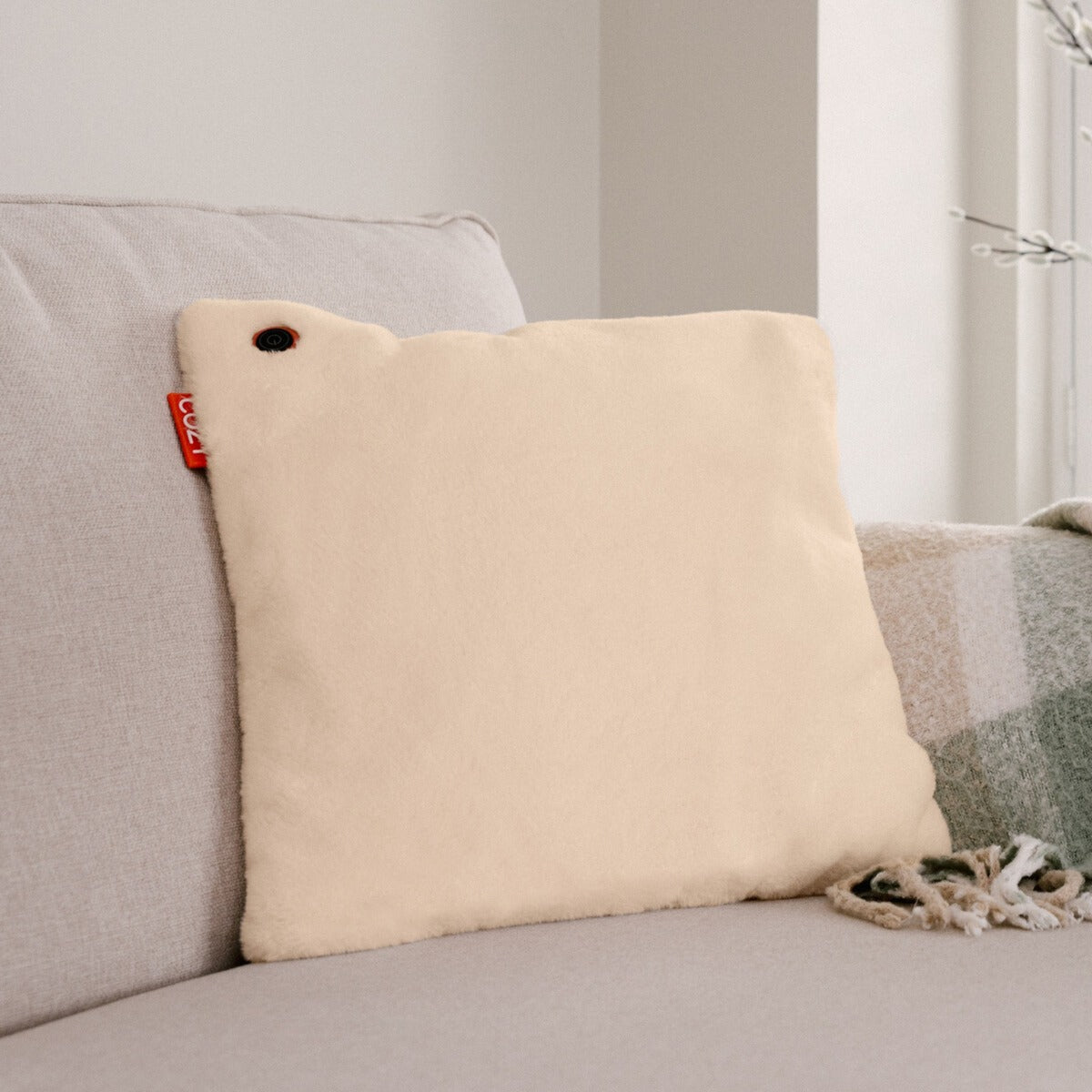 Coussin de chaleur sans fil de 45 x 45 cm de 45 cm