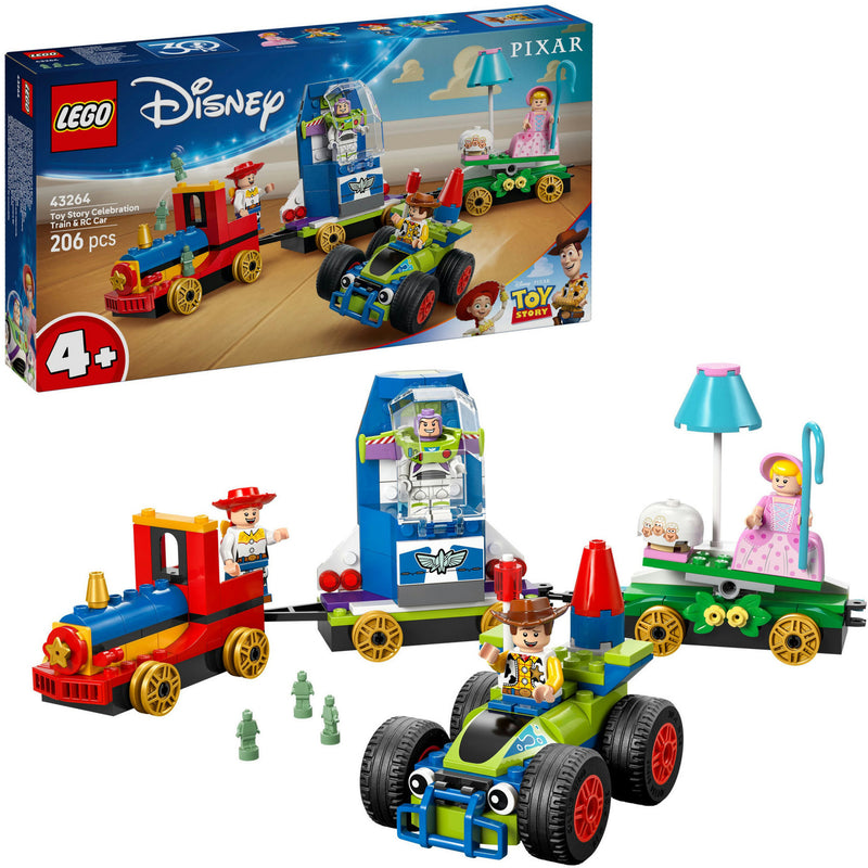 Disney Lego 43264 Pixar Toy Story Feesthrain et RC Auto