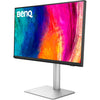 Moniteur Benq PD2730S 27 5K UHD (blanc argent, HDMI, DisplayPort, audio, Thunderbolt 4, USB-C)