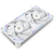 Nzxt performance fan f280x ventilateurs de boîtier rgb (blanc, 2 pièces, 280 x 140 x 30 mm, pwm) - afbeelding 1