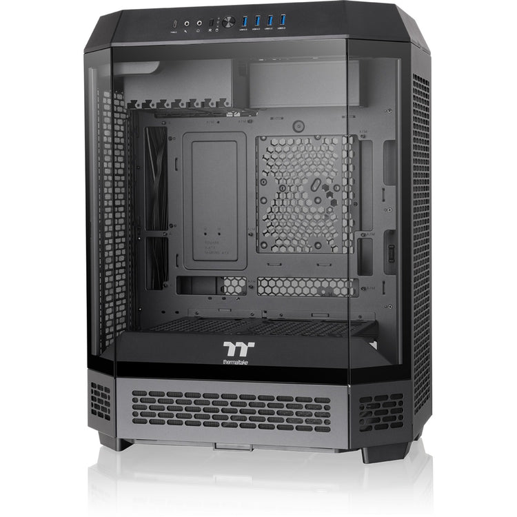 Boîtier tour midi Thermaltake the tower 600 (noir | 4x USB-A | 1x USB-C | verre trempé)