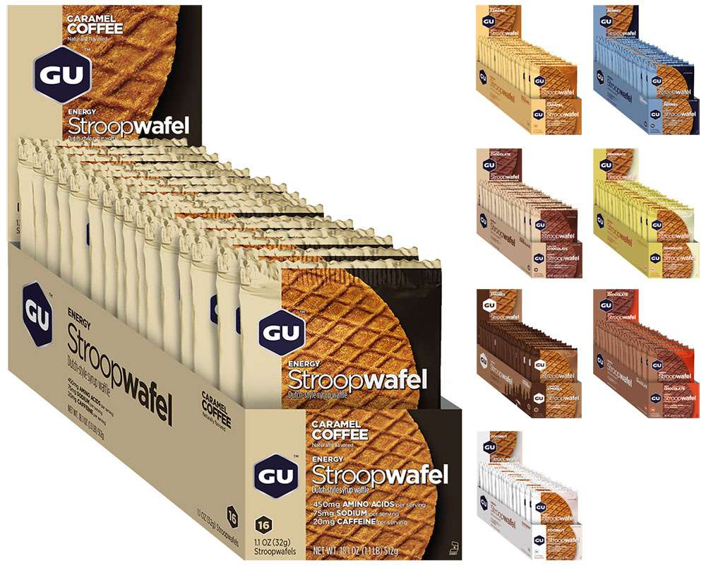 Gu stroopwafel 16 boîtes