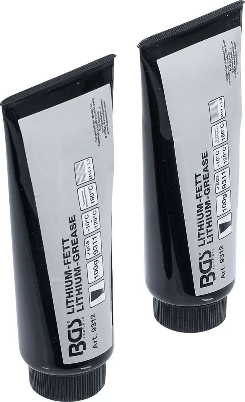 Bgs technic graisse au lithium tube de 2 x 100 g